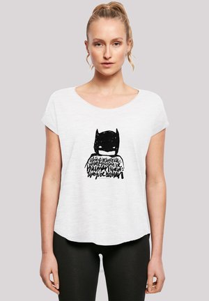 DC COMICS BATMAN ALWAYS BE YOURSELF - T-Shirt print - white