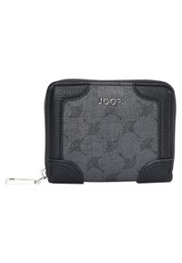 Joop! Cortina 1.0 Nisa Portefeuille Beige – Cuir Synthétique, Impression Florale, Fermeture Éclair, RFID, 12,8x10 Cm