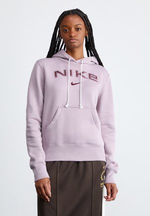 Nike Sportswear LOGO - Sudadera - light violet ore/platinum violet/burgundy crush