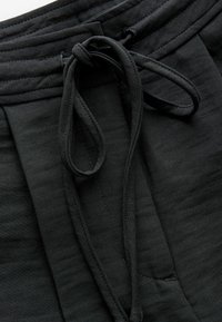 REGULAR FIT - BARREL LEG - Nadrágok - black