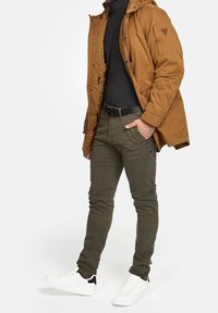 INDICODE JEANS Parka - mottled brown