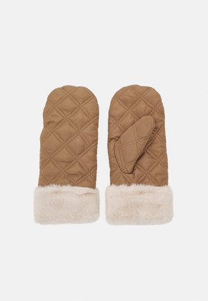 ONLJENNI QUILT WINTER MITTENS - Palčiaky - camel