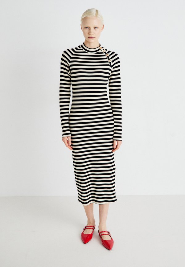VIBILLE HIGHNECK DRESS - Strickkleid