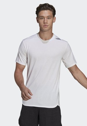 DESIGNED FOR TRAINING - T-shirt con stampa - white
