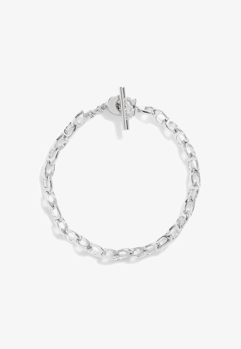 COACH SIGNATURE LINK - Pulsera - medium grey