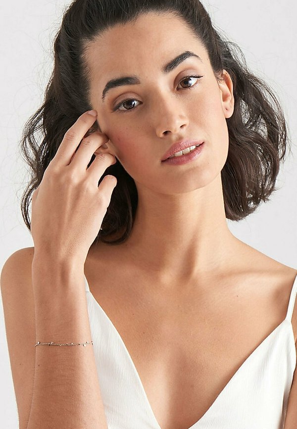 GEOMETRY MIXED DISCS - Armband - silberfarben