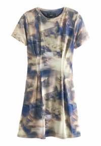 Next CORSET DETAIL PETITE. - Vabalt langev kleit - blur scenic print