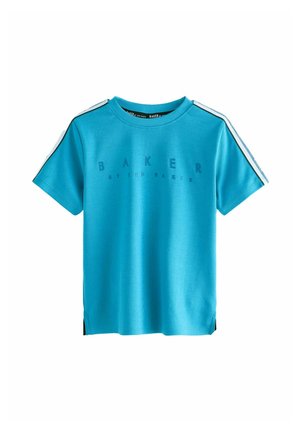 REGULAR FIT - Apdrukāts T-krekls - blue