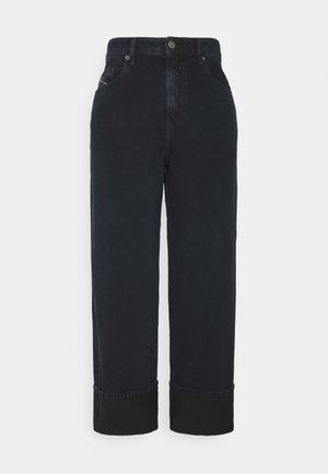 Relaxed fit jeans - black denim