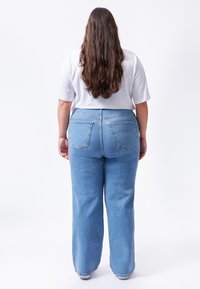 Dr.Denim Plus MOXY PLUS - Straight leg jeans - cape plain light blue