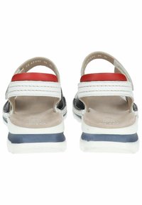 ara Sandali con zeppa - blau weiss rot