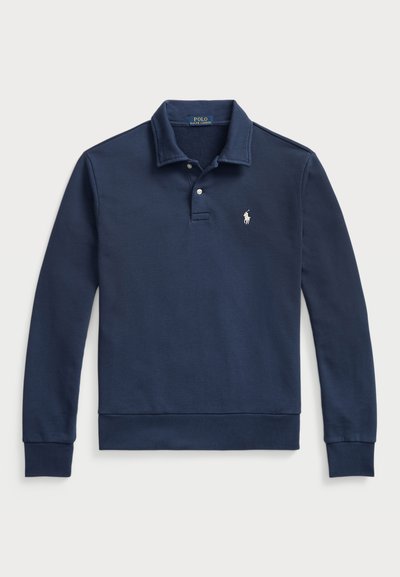 Polo Ralph Lauren LOOPBACK COLLARED SWEATSHIRT - Sudadera - cruise navy