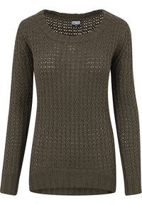 Urban Classics Felpa Uomo Modello Raglan Con Scollo Largo – Maglione Casual Morbido - 2