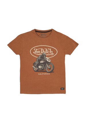 T-shirt imprimé - orange