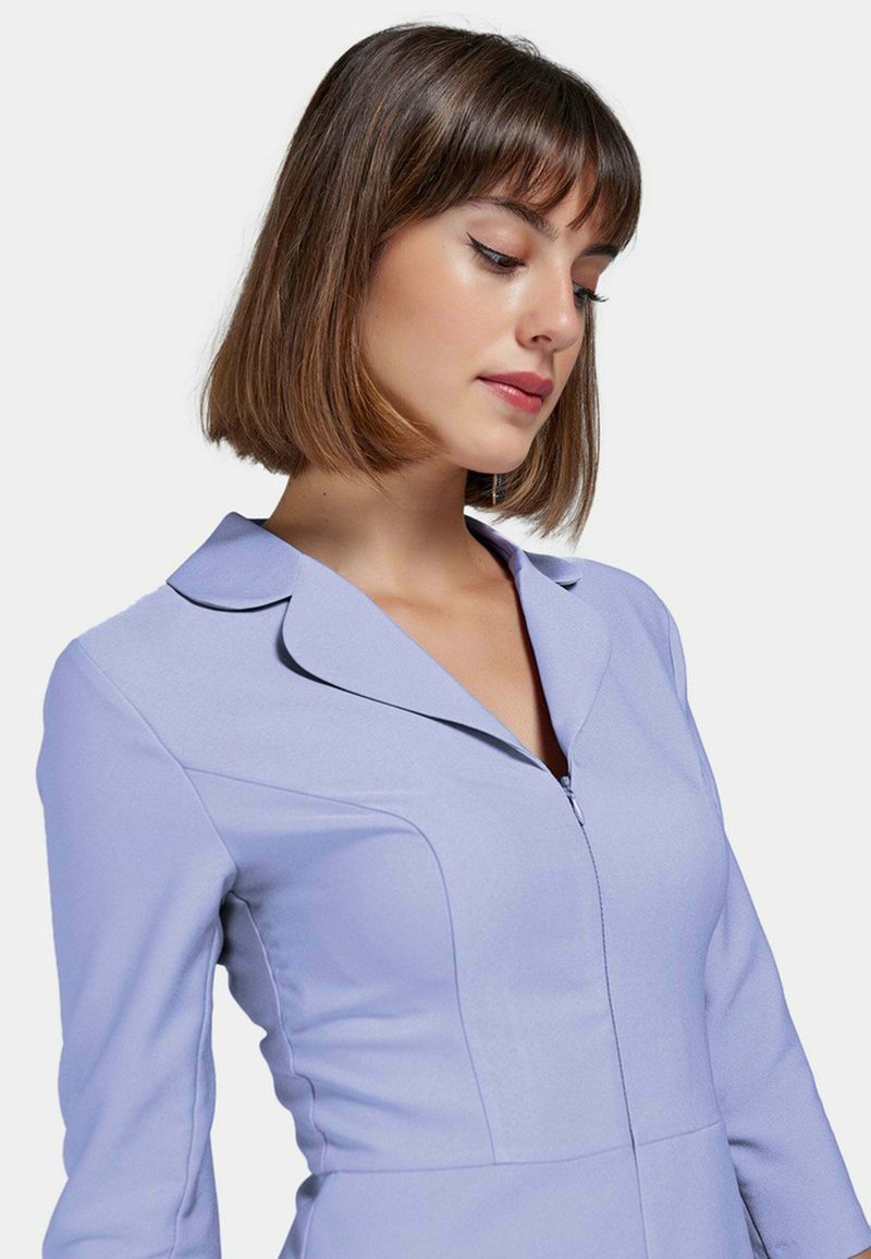 Damen Freizeitkleider | Jimmy Sanders Blusenkleid lila/flieder - TR72603 Damen Freizeitkleider | Jimmy Sanders Blusenkleid lila/flieder - TR72603