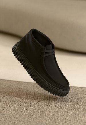 TORHILL HI - Casual lace-ups - black