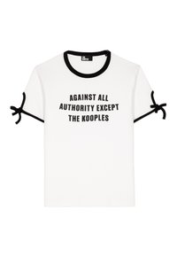 T-shirt print - white