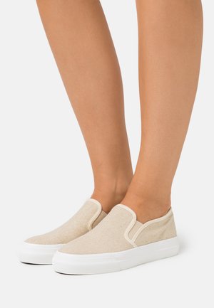 Slip-ons - beige