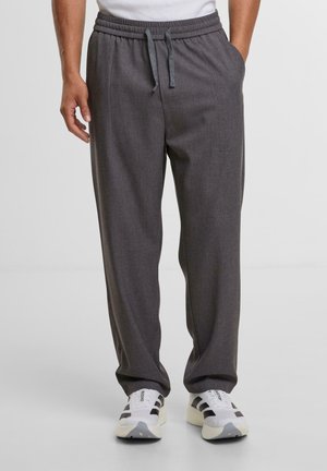 HEAVY PLEATED  - Pantaloni - grey