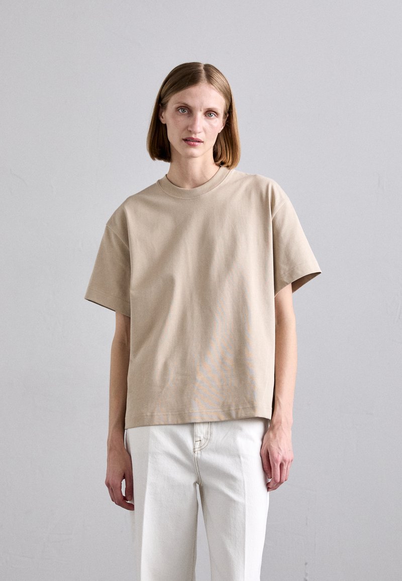 Filippa K OVERSIZED TEE - T-shirt basic - taupe