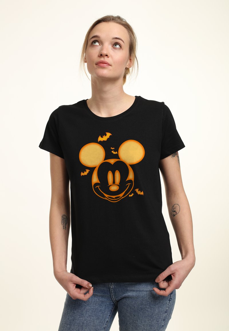 Disney MICKEY CLASSIC MICKEY PUMPKIN - Triko s potiskem - black
