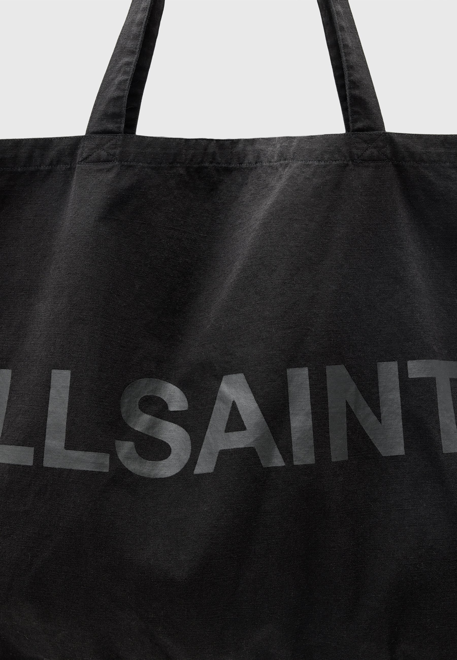 AllSaints LARGE BIGGY - Tote bag - black - Zalando.co.uk