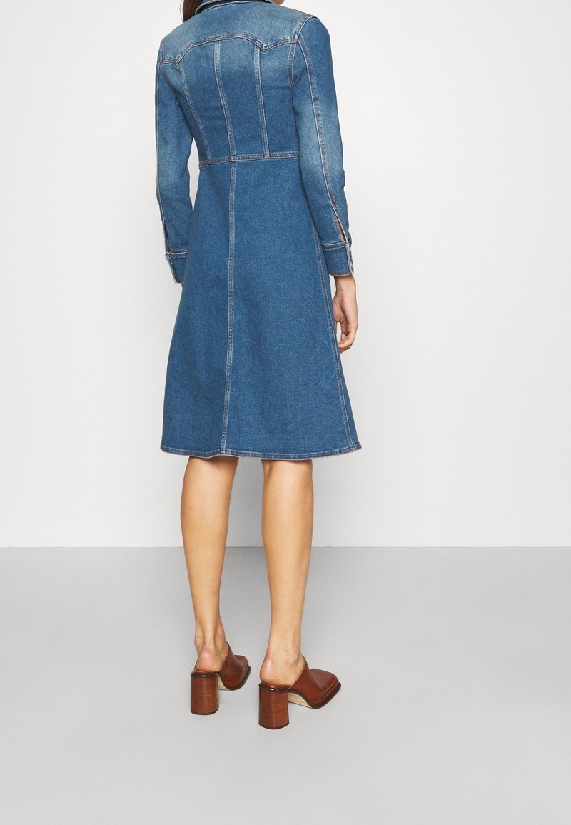 Alexa Chung Denim dress - blue denim - (Pre-owned) - Zalando.ie