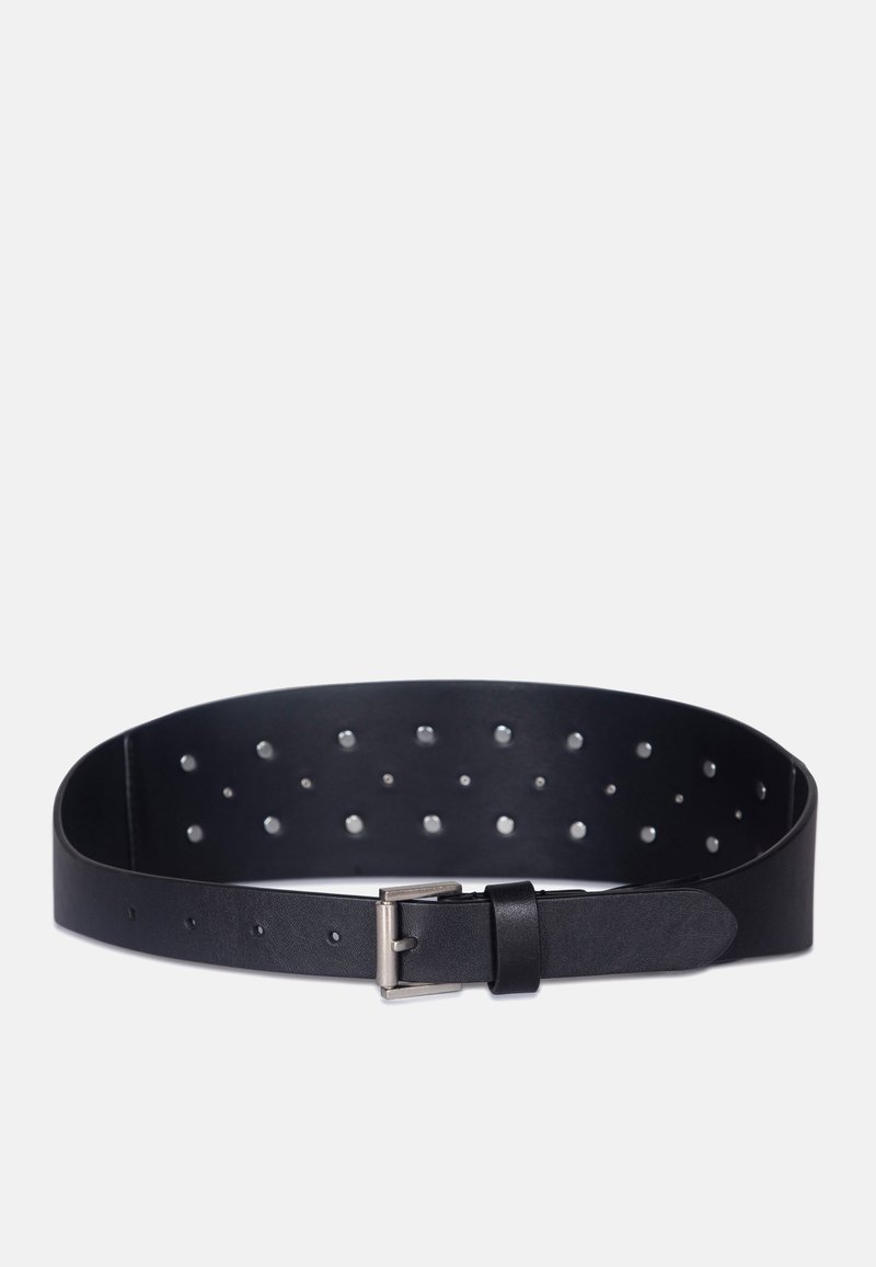 AllSaints STUDDED TAPERED - Waist belt - charcoal/dark grey  display picture 1