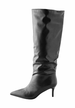 REGULAR FIT - KNEE HIGH - Stiefel - black