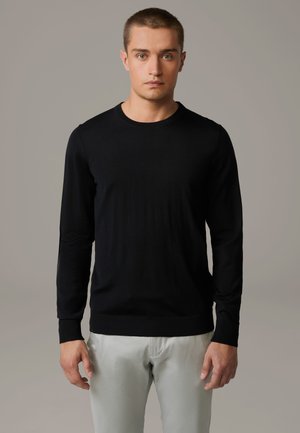 Strickpullover - schwarz