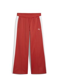 Tracksuit bottoms - red fire