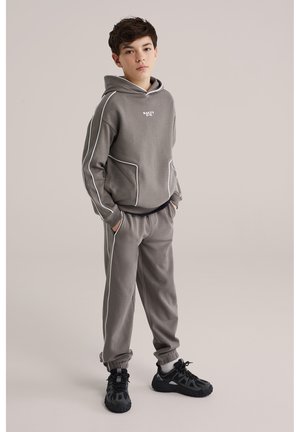 WE Fashion SALTY DOG - Spodnji deli trenirk - dark grey