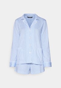 Não selecionado, blue