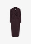 WE STUDIO - Klasický kabát - aubergine