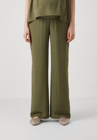 Vero Moda Maternity - VMMALVA WIDE - Trousers - kalamata Thumbnail Image 1