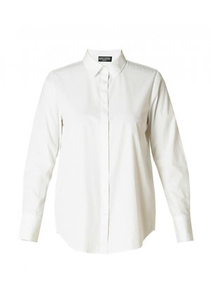 BASE LEVEL CURVY ALIZA - Overhemdblouse - white