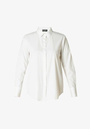 BASE LEVEL CURVY ALIZA - Overhemdblouse - white