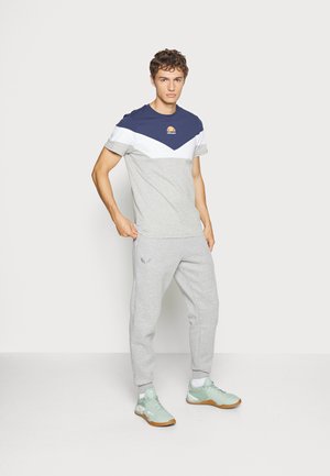 VAPIOS - T-shirt z nadrukiem - light grey marl