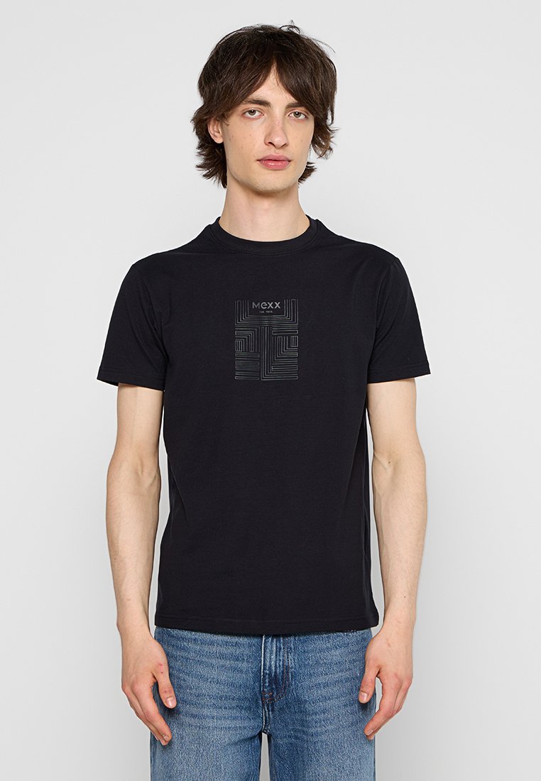 Mexx T-shirt print zwart