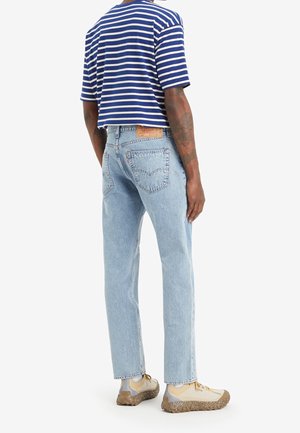 Jeans straight leg - light-blue denim