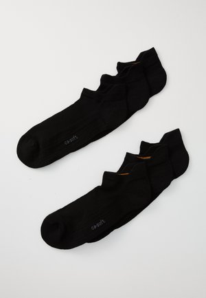 SNEAKER FLAP UNISEX 6 PACK - Chaussettes - black