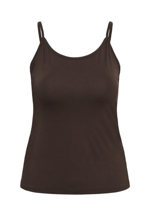 Kaffe Curve, KAFFE CURVE KCJENA STRAP TOP - Top - coffee bean