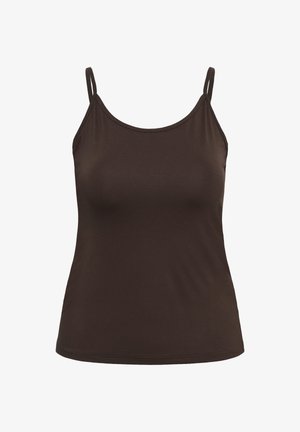Kaffe Curve, KAFFE CURVE KCJENA STRAP TOP - Top - coffee bean