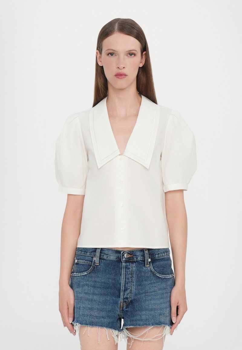 FRAME SAILOR - Nööpidega pluus - white