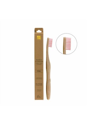 ECO-FRIENDLY BAMBOO TOOTHBRUSH WITH MEDIUM BRISTLES - Bürste - multicolor