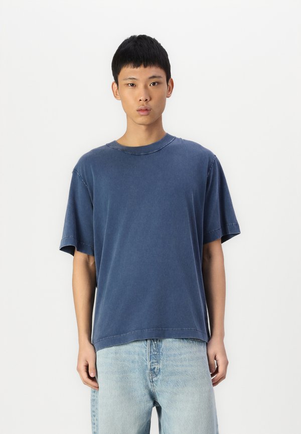 Vintage-Inspired Tee - Basic T-shirt - sargasso sea wash