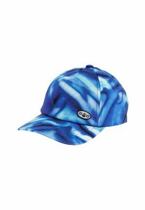 Next BASEBALL REGULAR FIT - Lippalakki - blue glitch print