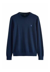 Pulóver - navy blue stag logo