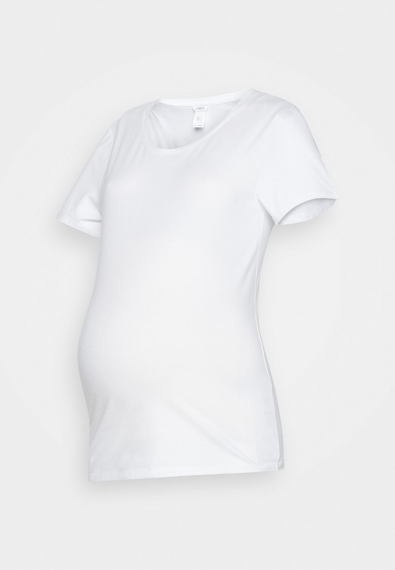 Lindex Maternity MOM VEGA - T-shirt basic - white
