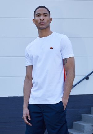 HENNA - T-shirt z nadrukiem - white